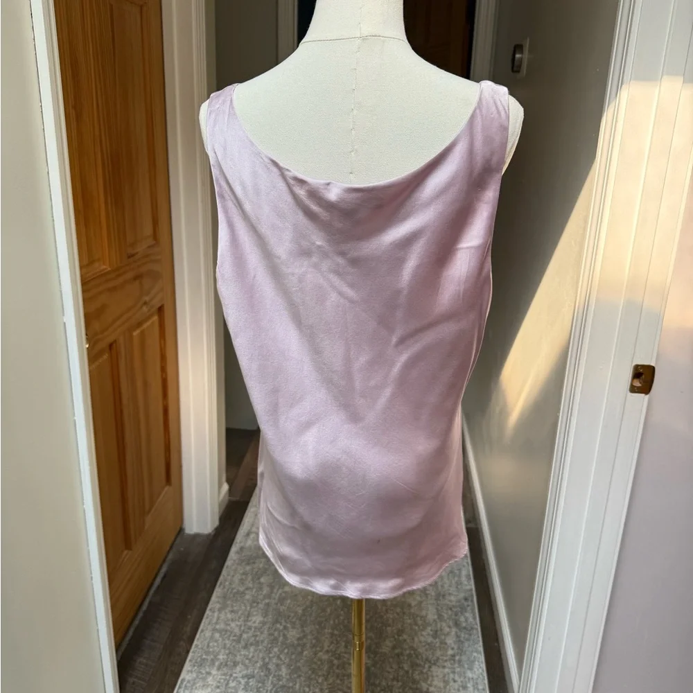 Lafayette 148 New York pale lilac tank - Picture 3 of 4